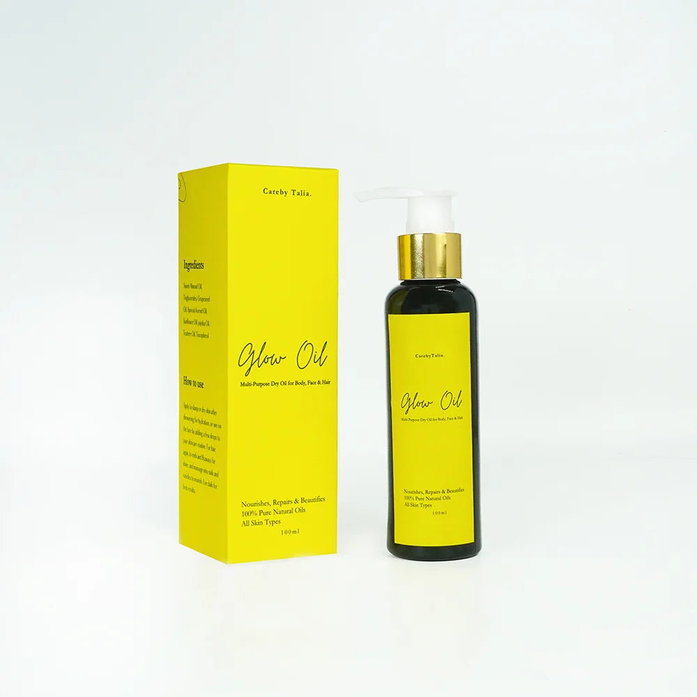 Glow Oil – Multi Purpose Dry oil for Body, Hair & Face