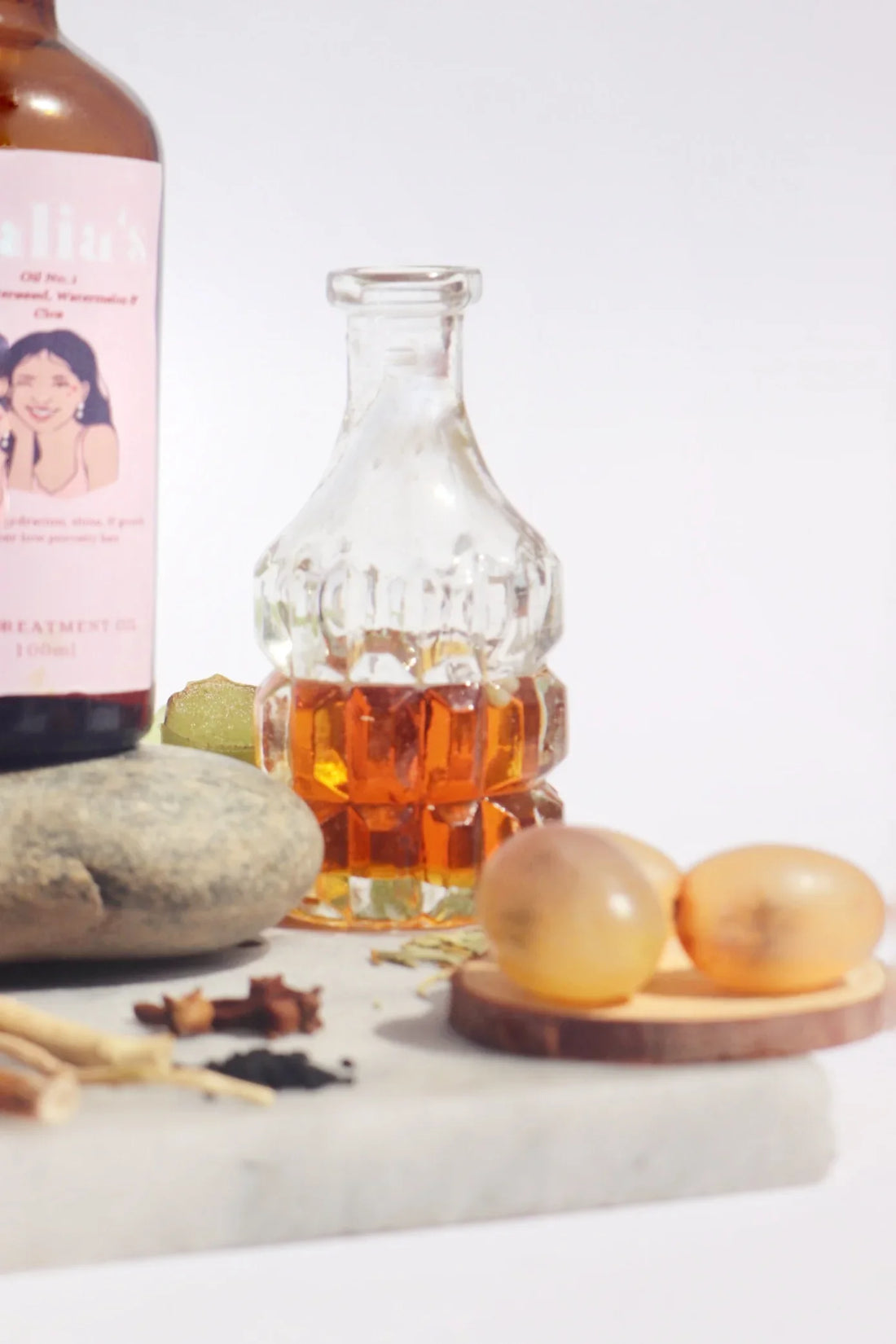 Hair Oil W/ Grapeseed, Watermelon & Cica.