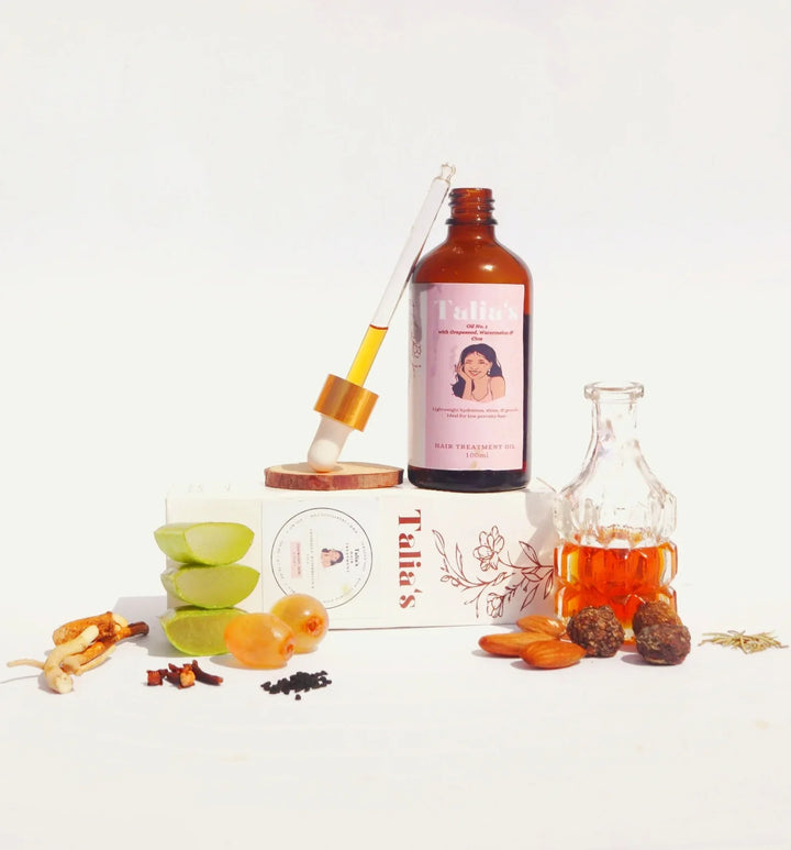 Hair Oil W/ Grapeseed, Watermelon & Cica.